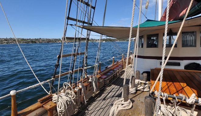 harbour cruise with historic goat island castles champagne tour8