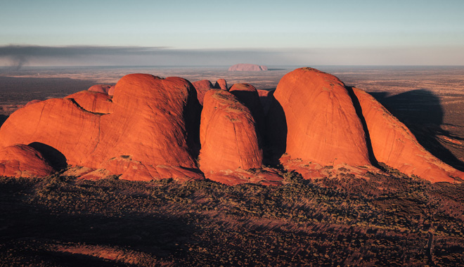 Kata Tjuta at sunrise