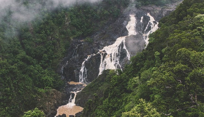 kuranda skyrail barron falls