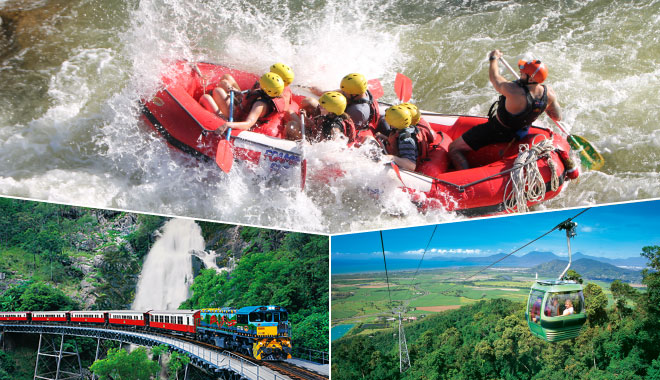 kuranda train railway foaming