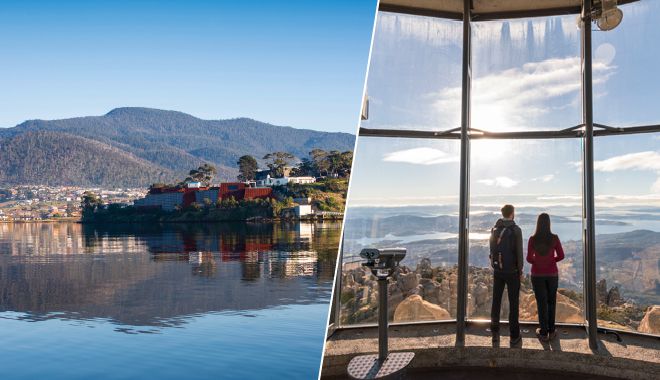 mona with mt wellington ferry return