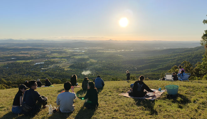 mt tamborine sunset 002