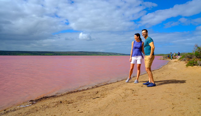 Hutt Lagoon, near Port Gregory