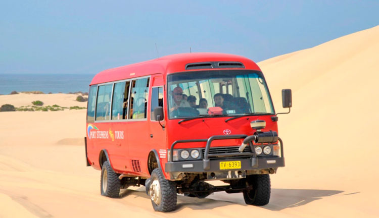 port stephen Unlimited Sandboarding Adventure