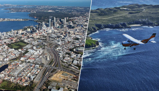 rottnest scenic flight joy