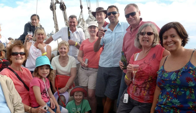syd harbour lunch tallship 3