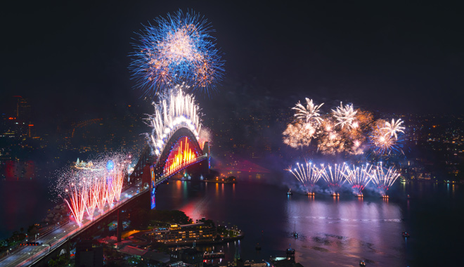 New Year's Eve Fireworks 2020, Sydney