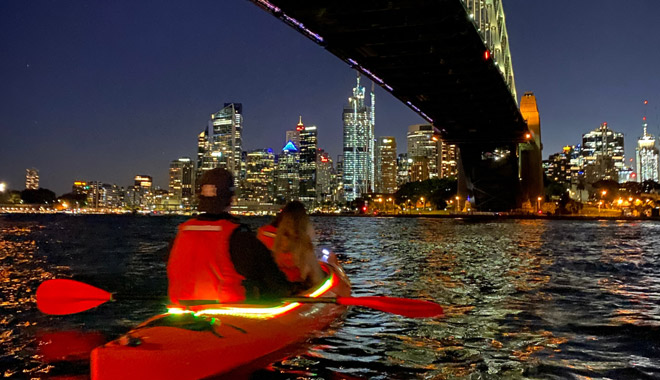 sydney harbor night kaya 2