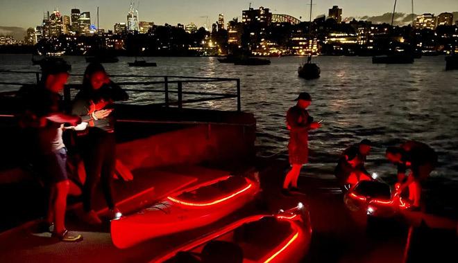 sydney kayak night 6