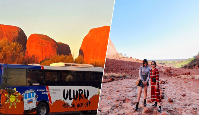 uluru hop on hop off 2 days pass