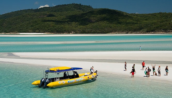 white haven beach ocean rafting 3 jpg