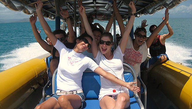 white haven beach ocean rafting 7 jpg