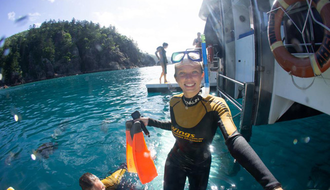whitsunday islands sail sup snorkel day tour10