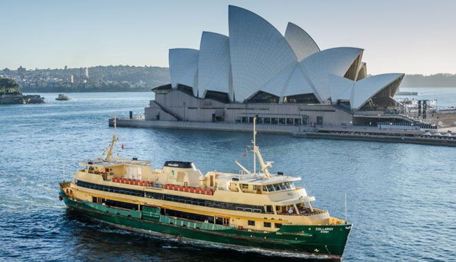 wine hope sydney ferry