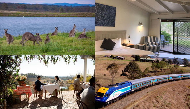 wine train hunter valley