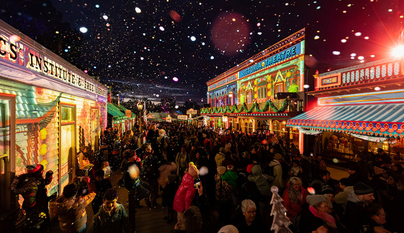Sovereign Hill抯 Winter Wonderlights