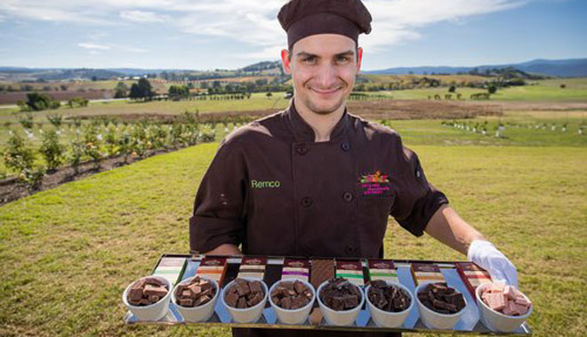Q Strategies | Yarra Valley Chocolaterie Bush Tucker Range Launch