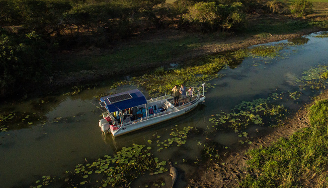 Cruising at Yellow Water Billabong